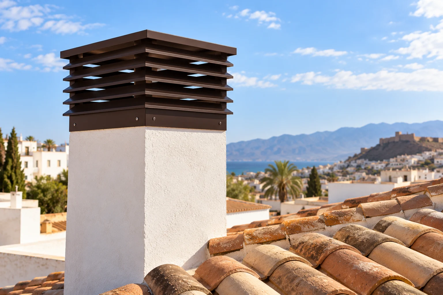 Remates de chimenea en Almería